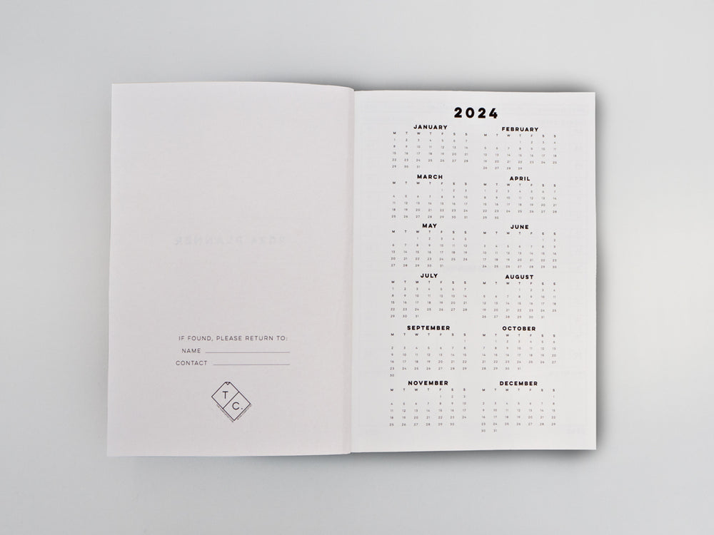 SECONDS - Juno 2024 Daily Planner Book