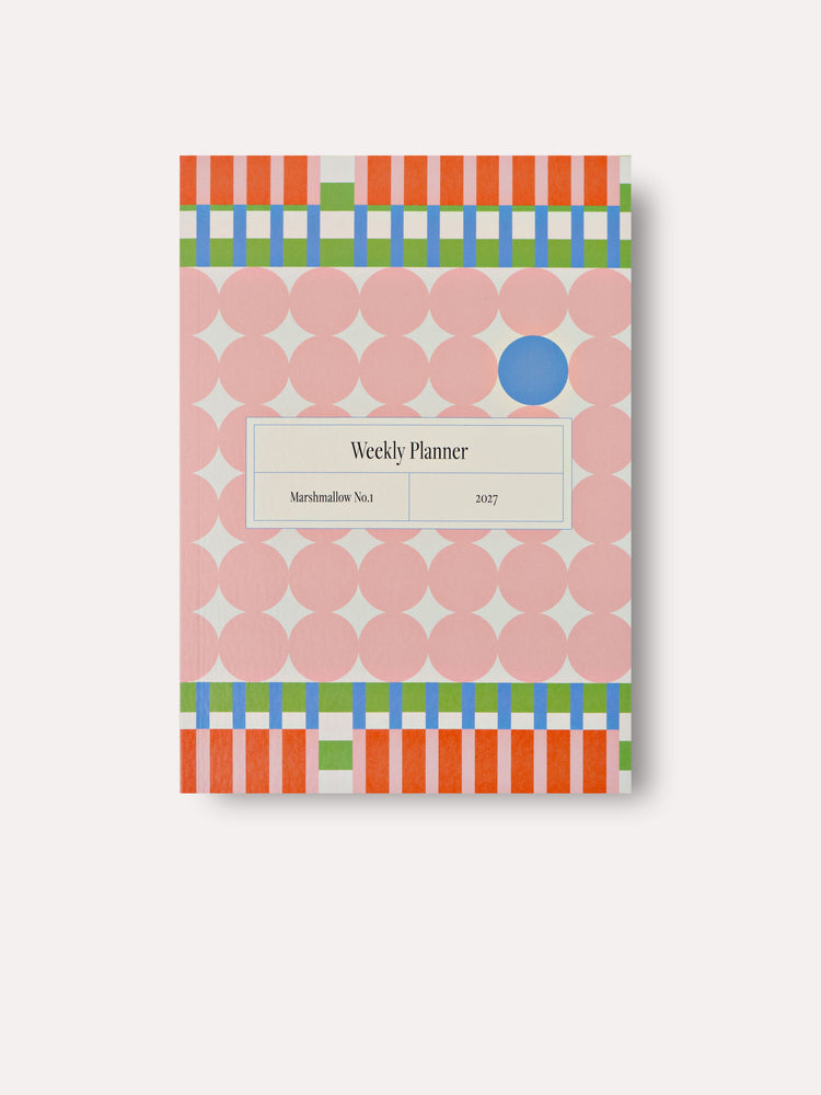 Marshmallow 2027 Dated Weekly Planner Book