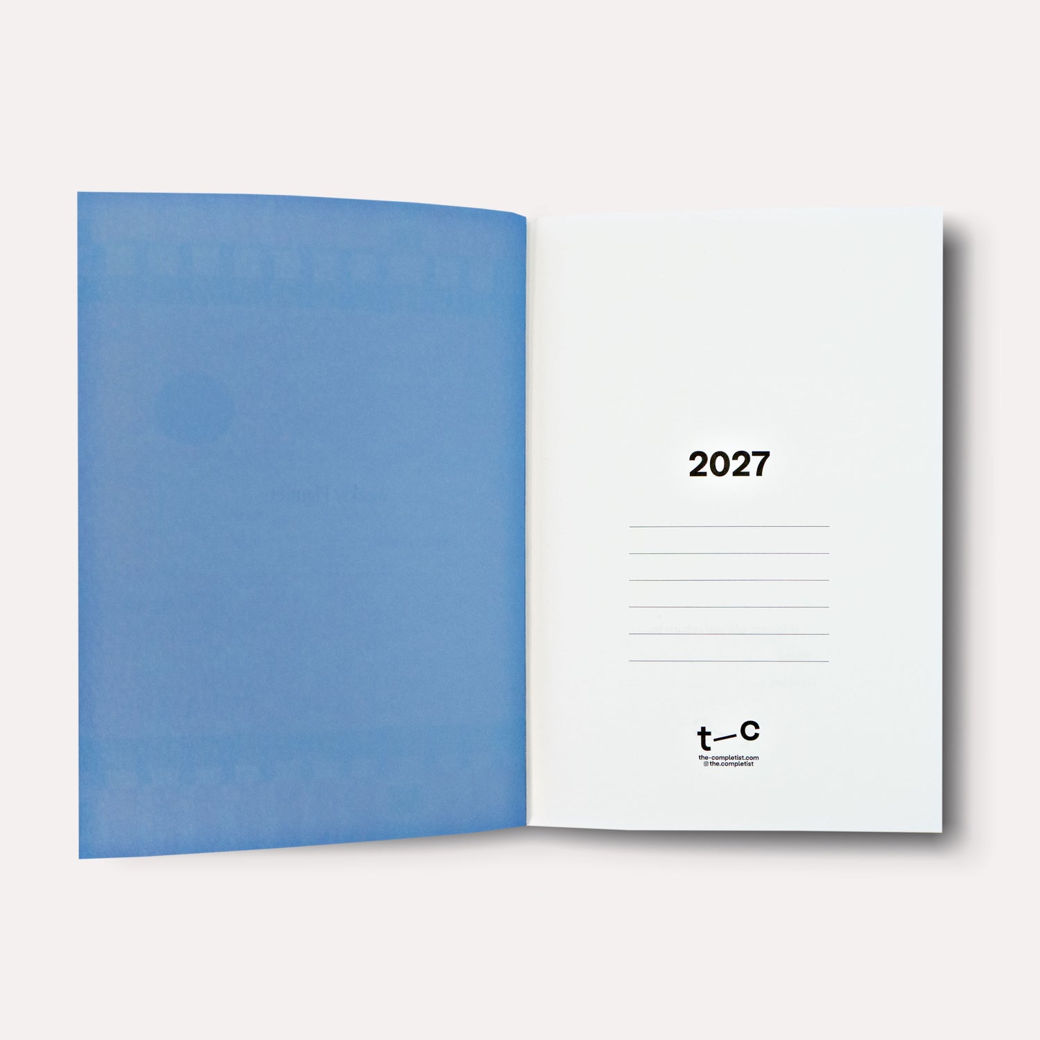 Marshmallow 2027 Dated Weekly Planner Book
