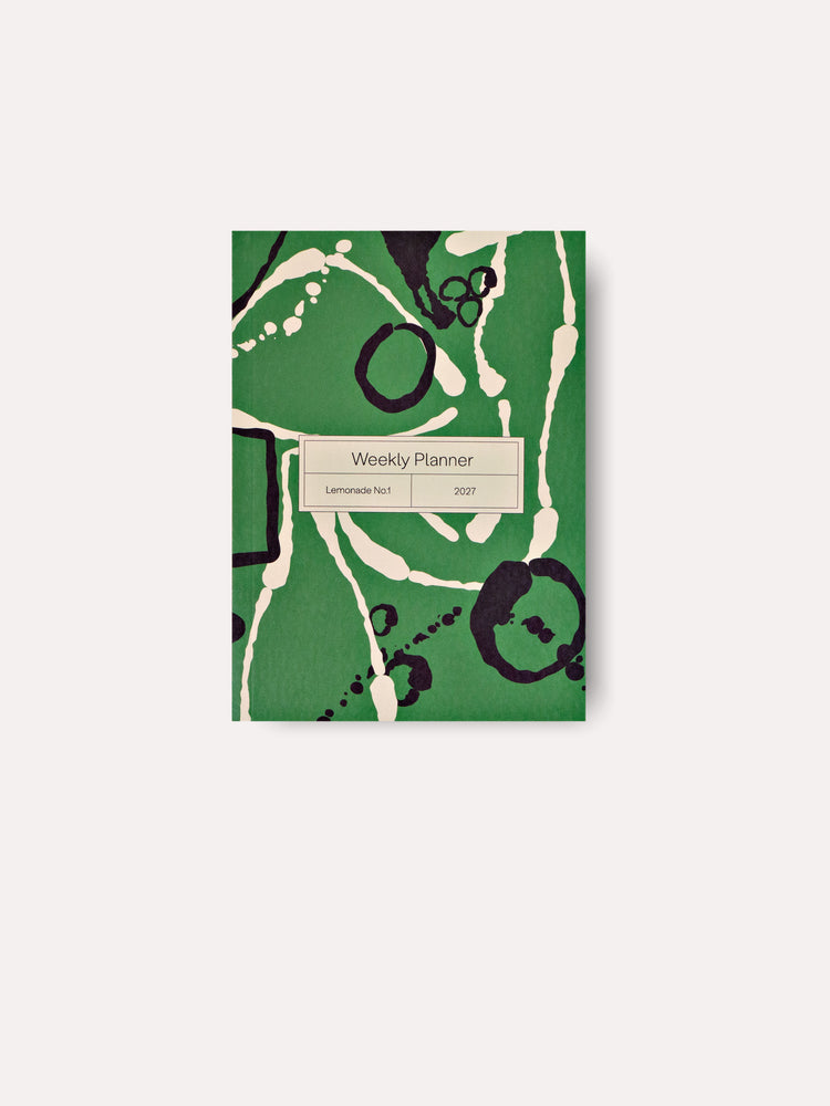 Lemonade 2027 Dated Pocket Weekly Planner Book