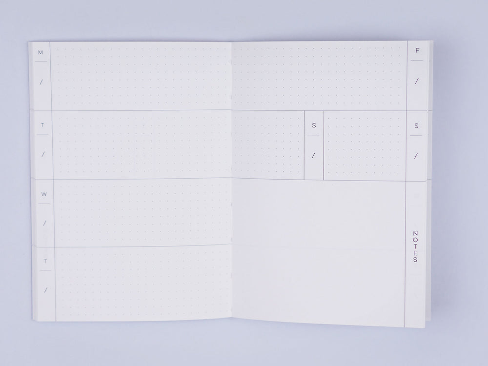 Arches A6 Pocket Undated Weekly Planner