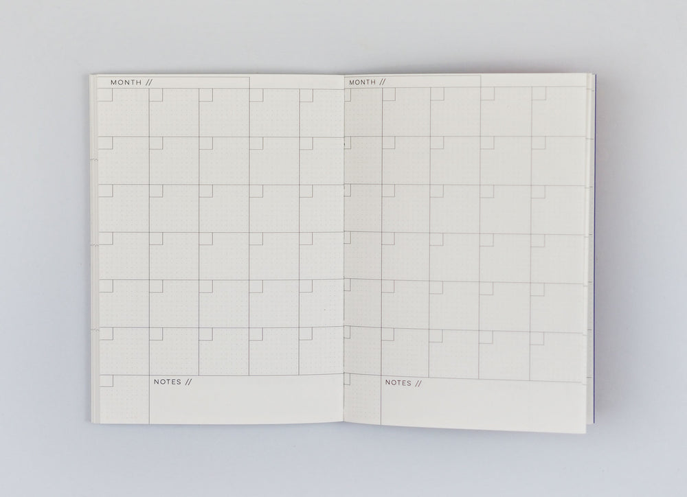 The Completist Miami pocket weekly planner
