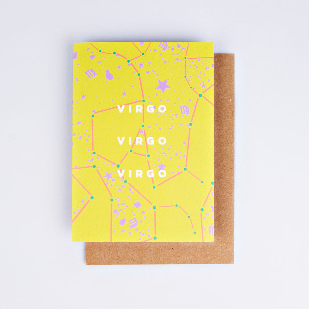 The Completist Virgo cosmic birthday card