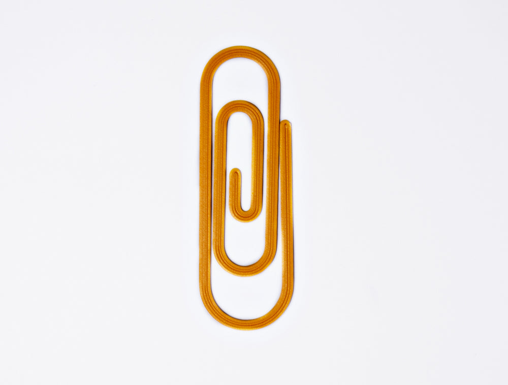 Paperclip 3D Printed Bookmark