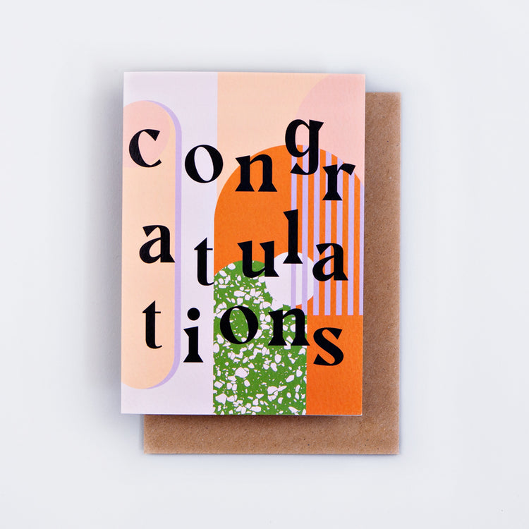 Vertigo Congratulations Card