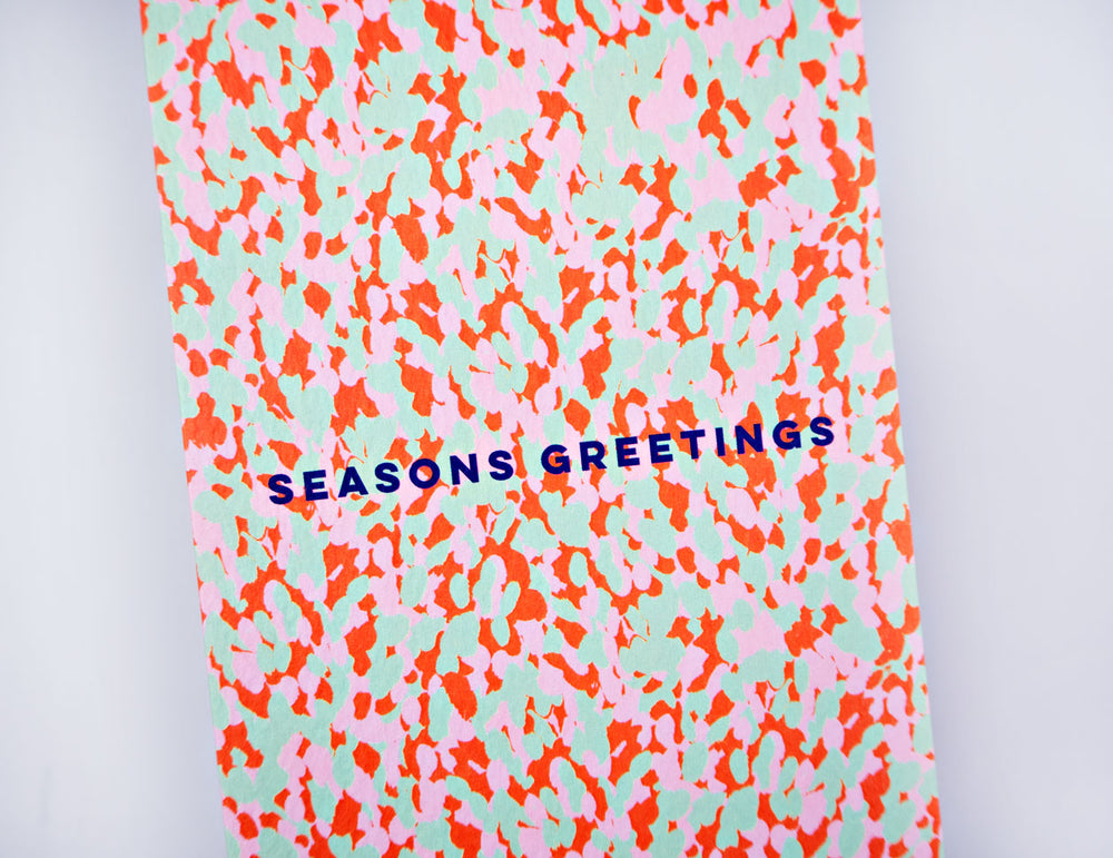 Christmas Pastel Confetti Card