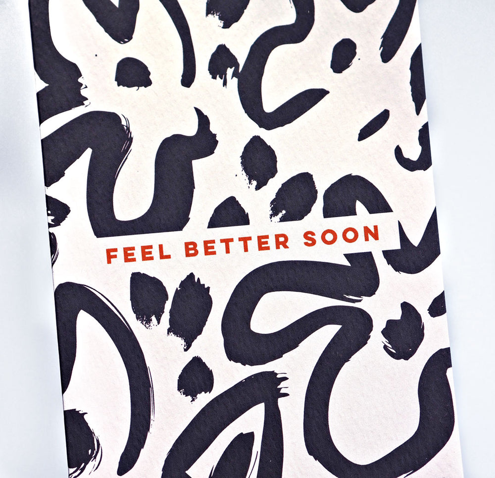 The Completist feel better soon card