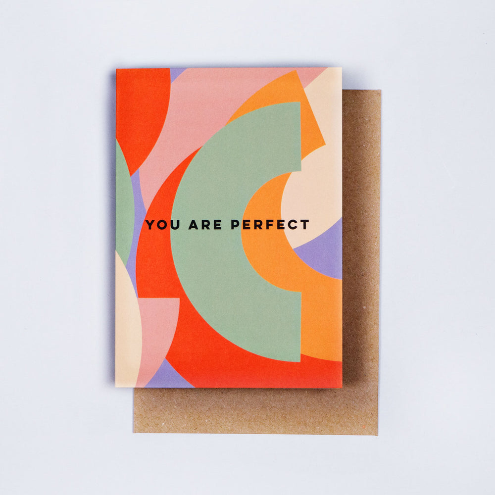 The Completist you are perfect circles print card