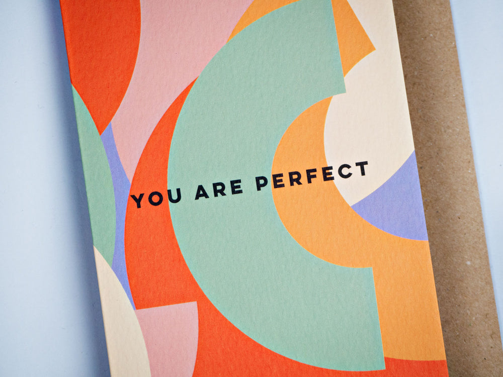The Completist you are perfect circles print card
