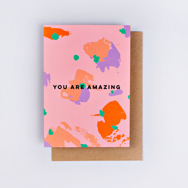 The Completist you are amazing spot palette card