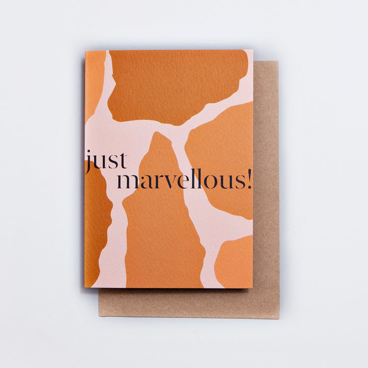 Just Marvellous Card