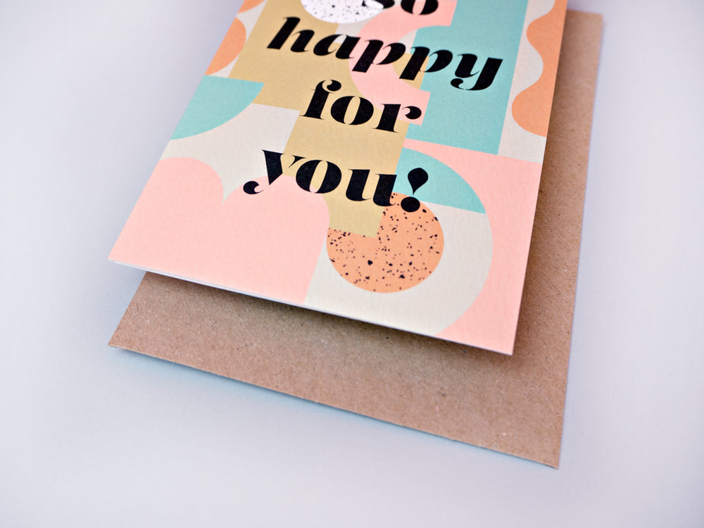 Oslo Happy for You Card