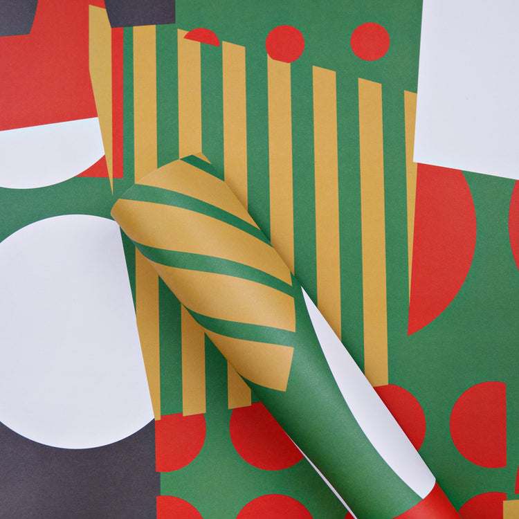 Gift wrap service — Christmas Spot Stripe