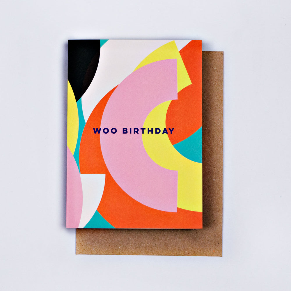 The Completist Birthday circles card