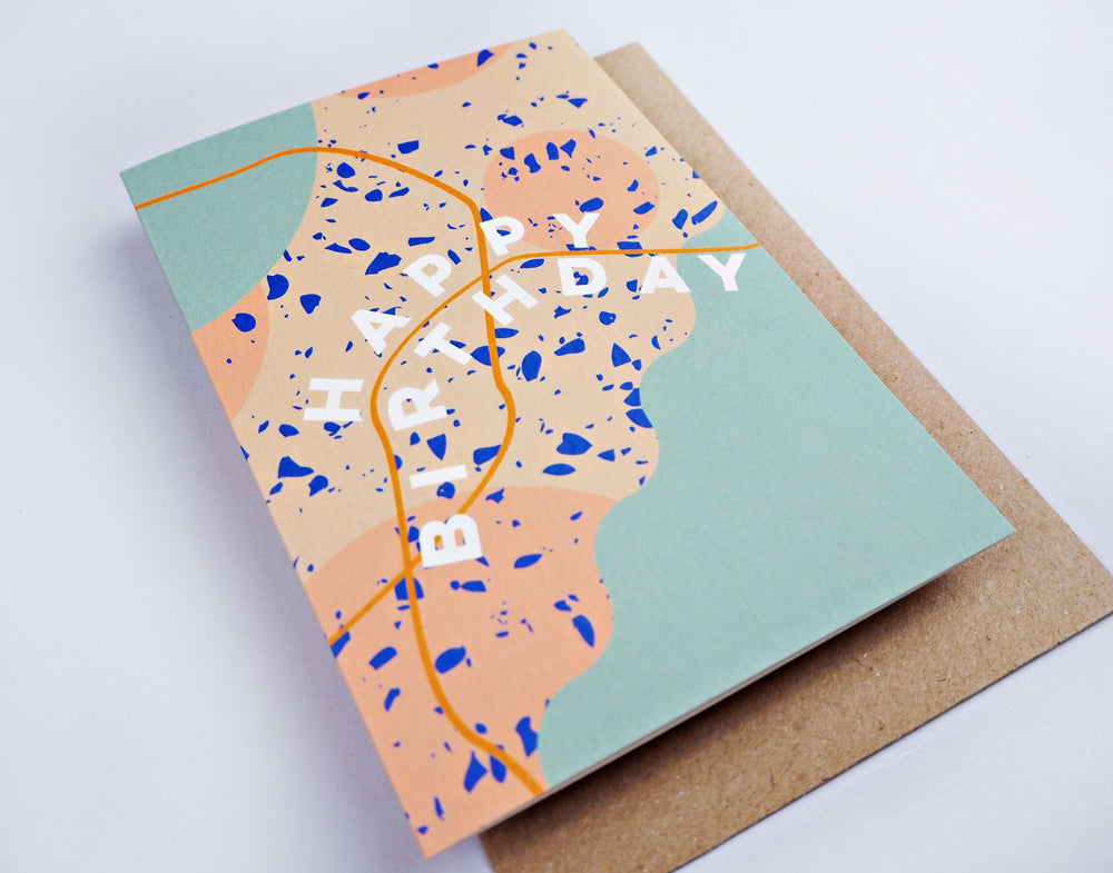 The Completist Brooklyn birthday card
