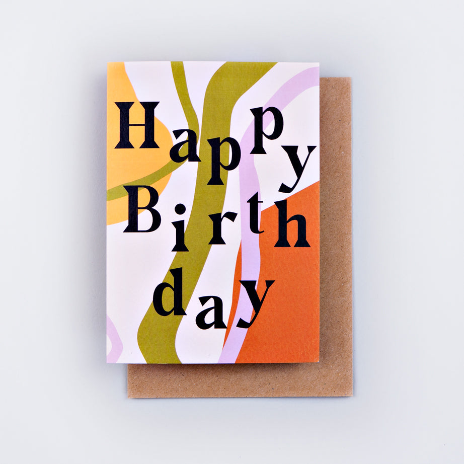 Andalucia Birthday Card