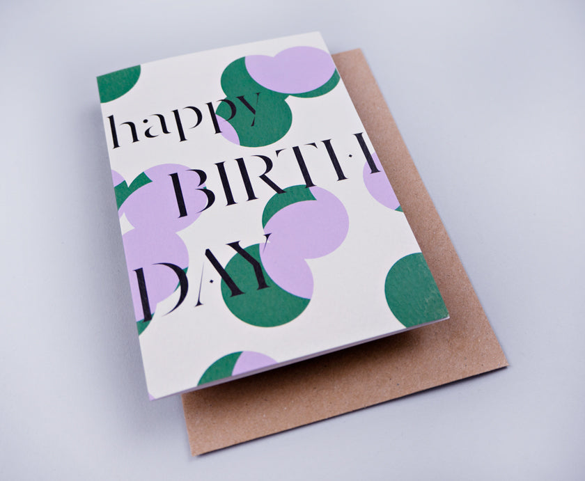Paris Birthday Card