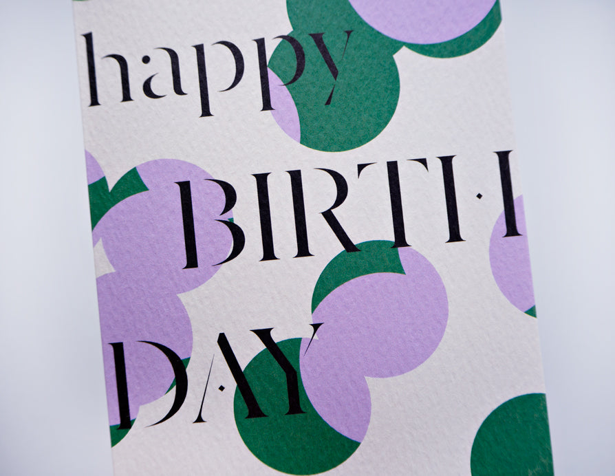 Paris Birthday Card