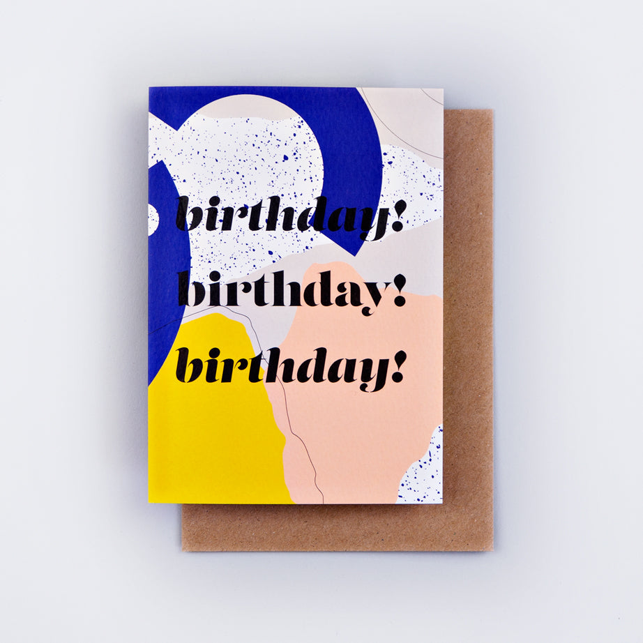 Stockholm Birthday Card