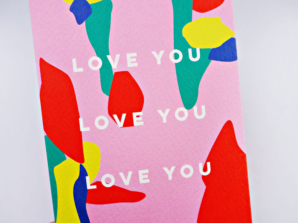 The Completist lava love you card