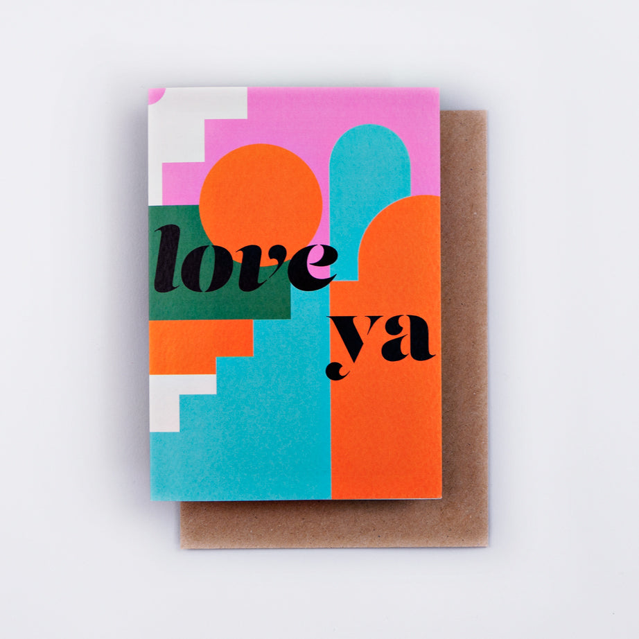 Labyrinth Love Ya Card