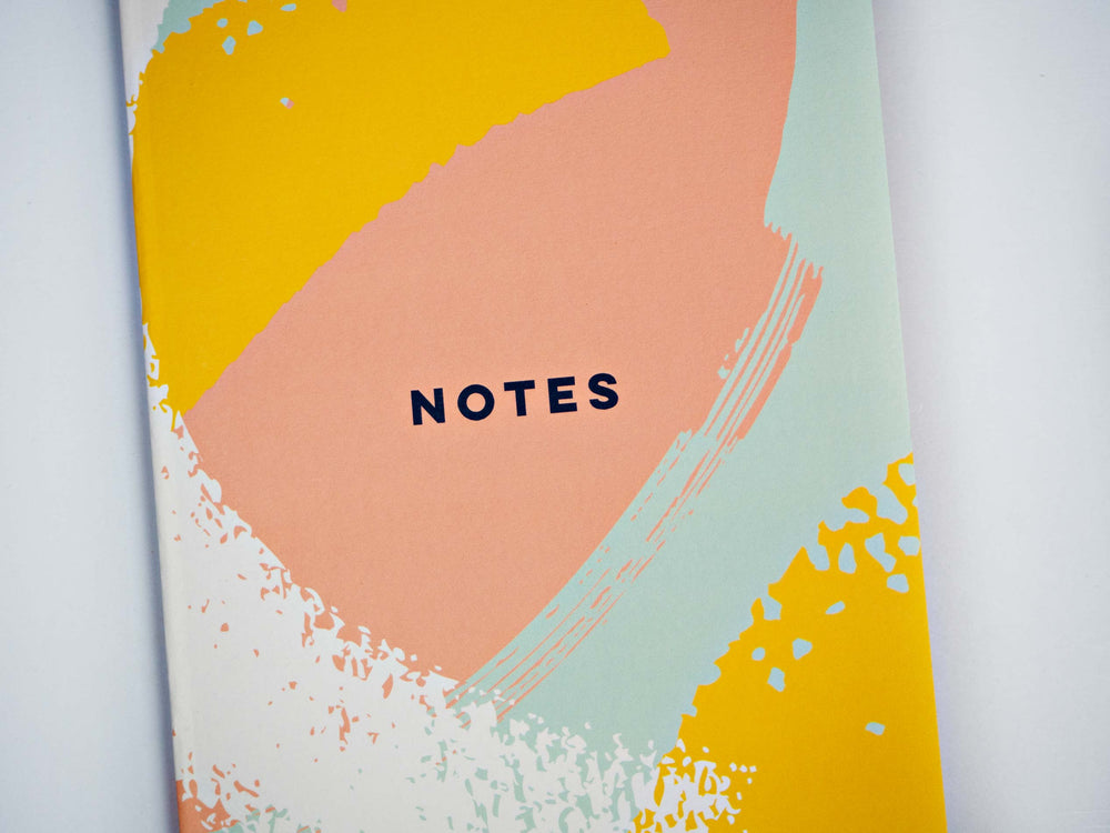 The Completist pastel giant brush notebook