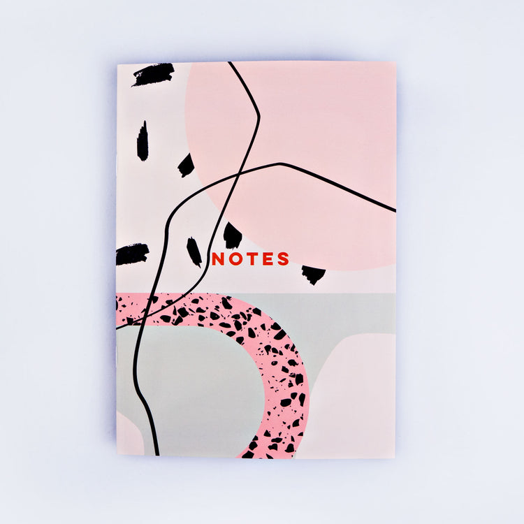 The Completist pastel New York notebook