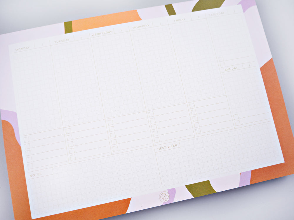 Andalucia Weekly Planner Pad