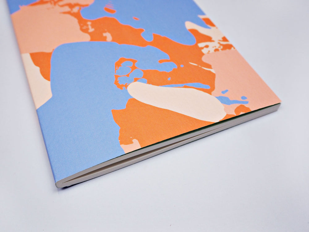 The Completist palette knife soft cover sketchbook