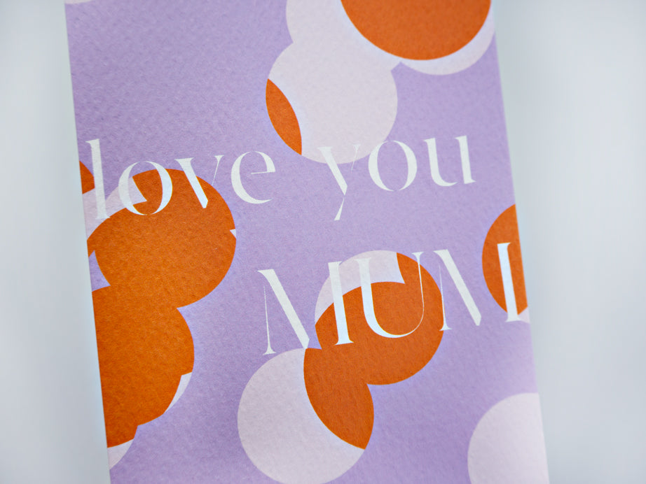 Paris Love You Mum Card