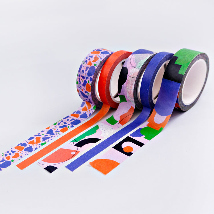 Primary Cities Washi Tape Set