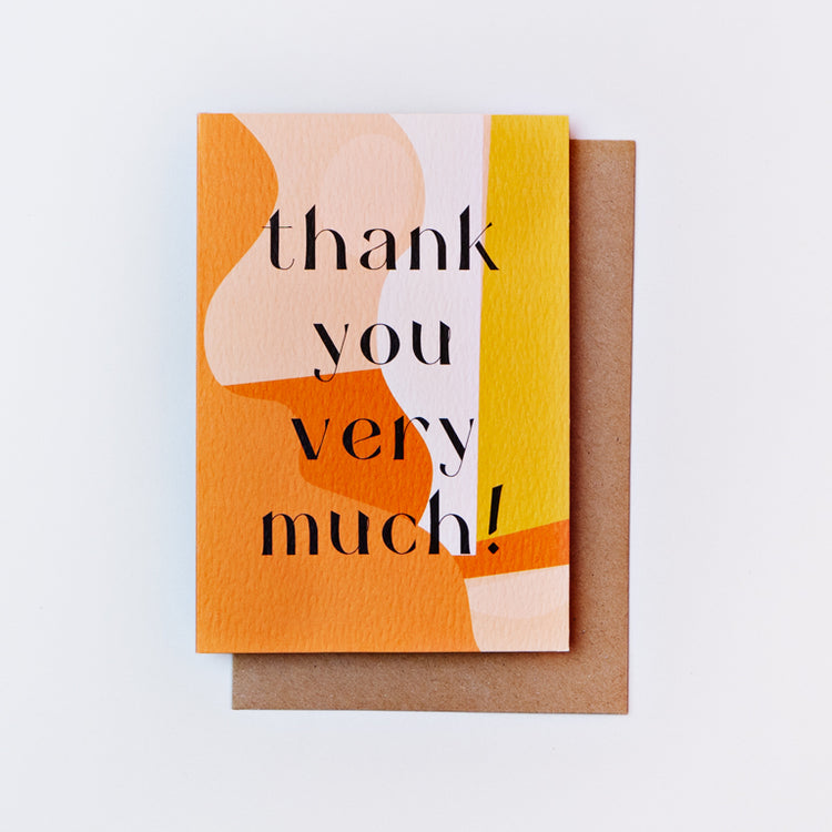 Barcelona Thank You Card