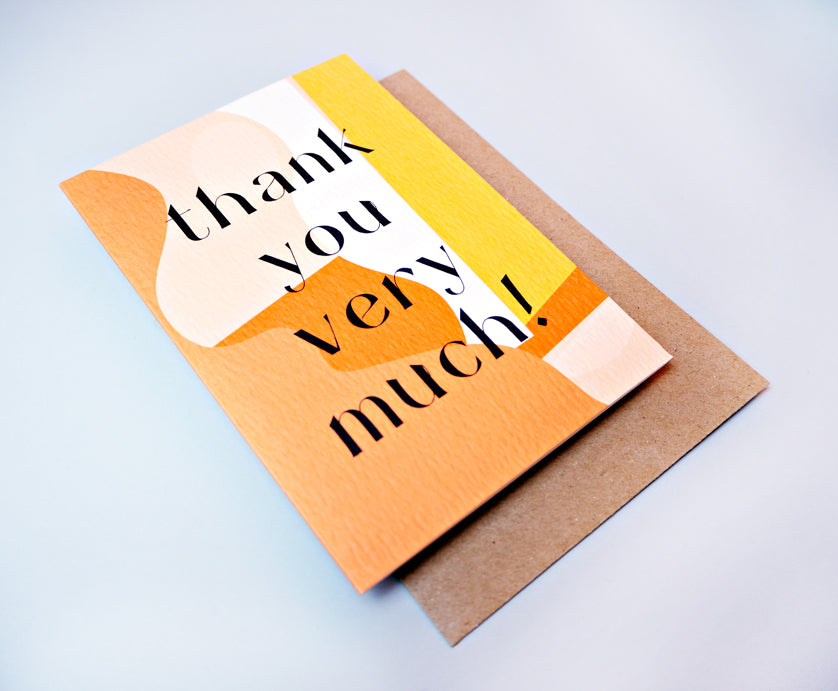 Barcelona Thank You Card