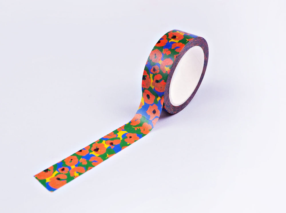 The completist painter flower washi tape